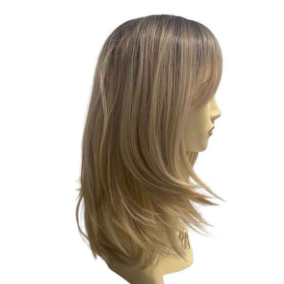 HAIRCUBE Shining‎ Yourself Long Hair Synthetic Wig Blonde Brown - Picture 2 of 11